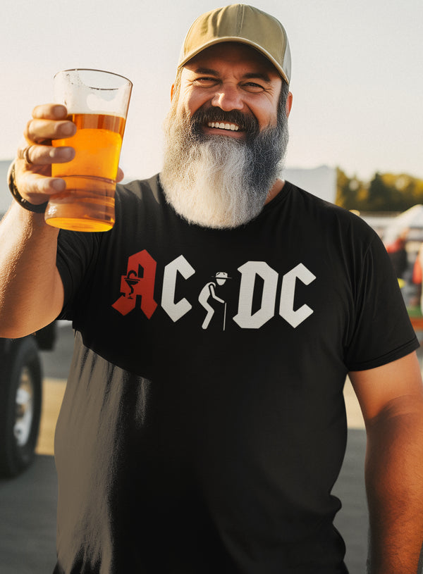 Old Rocker Pharmacy ACDC T-Shirt for Grandpa!