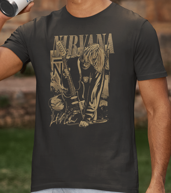 Nirvana Kurt Cobain Shirt