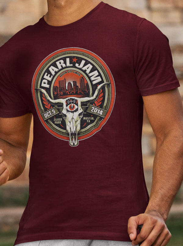 Pearl Jam Austin City Limits 2014 Shirt