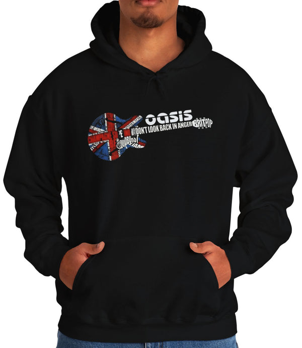 New Unique Oasis Guitar Live '25 Hoodie