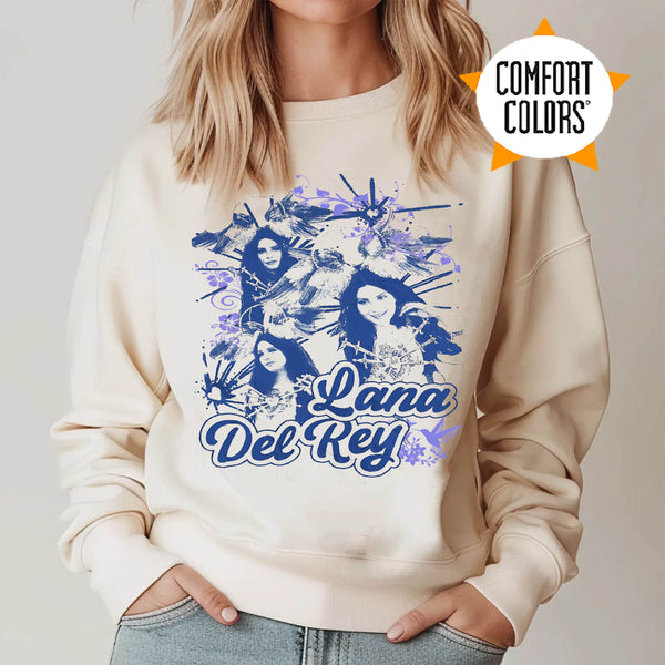 Lana Del Rey Comfort Colors Sweatshirt
